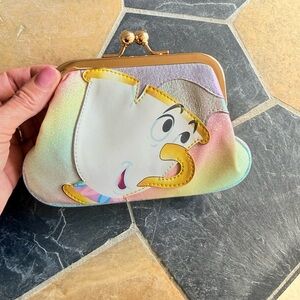 Irregular Choice x Disney Princess Chip & Mrs. Potts Kiss Lock Coin Purse